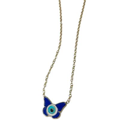 EVIL EYE BUTTERFLY PENDANT