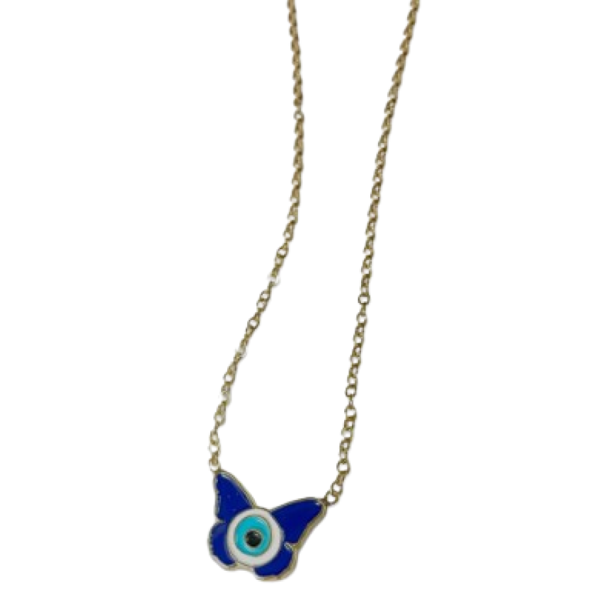 EVIL EYE BUTTERFLY PENDANT