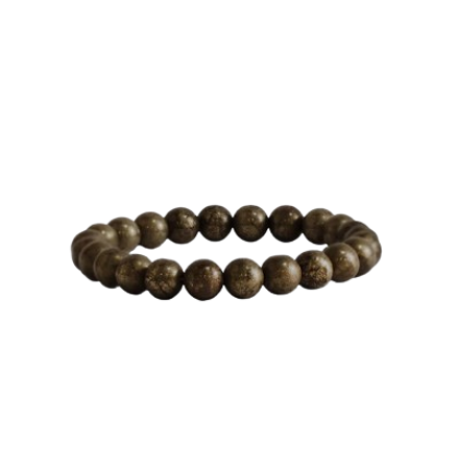 Raw Pyrite Brcelet